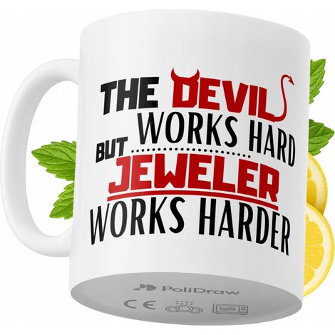 Lustige Tasse für Juweliere – Kaffee- oder Teetasse mit witzigem Textdesign – ideal für Geburtstage, Namenstage, Feiertage und besondere Anlässe. Hochwertige Tasse für Zuhause, Büro und Arbeit. Farbe: