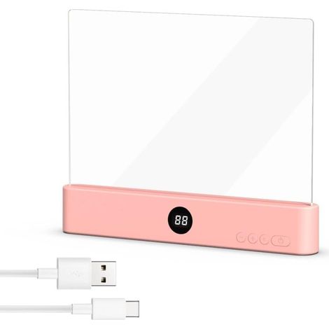 Lampe de lecture LED intelligente, nuit, pour étudiant, tablette, (1/5)