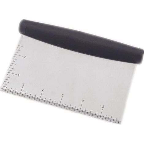 Ein schwarzes Mehrzweck-Küchenmesser/Abstreifer, Edelstahl-Schnei (1/3)