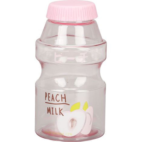 Bouteille d'eau dessin animé innovante sans BPA réutilisable transparente jus 480 ml pour sport extérieur voyage (1/5)