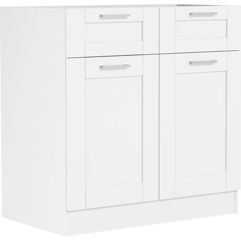 Armadio cucina 80 cm Armadio inferiore Colura 82x80x46 - VCM