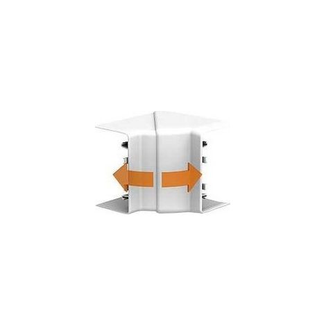 Schneider Optiline 45 - White PVC Trunking - Ø185 X 55 Mm - Interior Corner