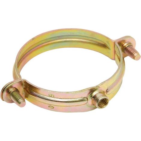 Morsetto metallico M-6 per tubo da 60 mm, diametro regolabile da Ø6 a Ø63 mm.