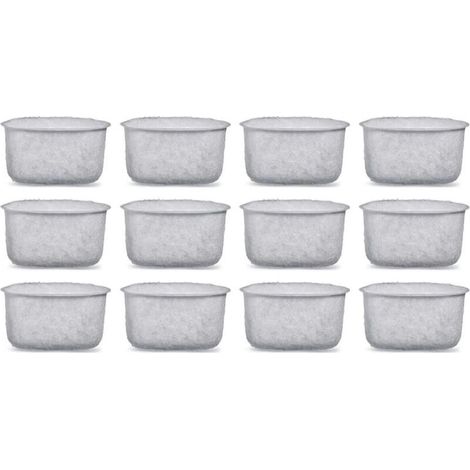 Lot de 12 filtres à eau de rechange pour cafetière Braun BRSC004. Compatible avec le modèle BrewSense. (1/5)