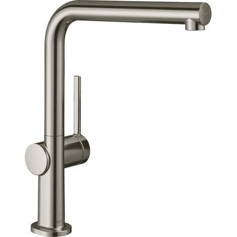 Hansgrohe Talis M54 Kitchen Mixer Tap Single Lever Swivel Spout Stainless Steel (1/6)