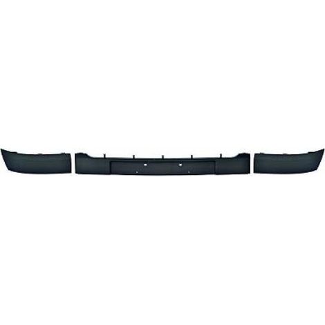 Moulures de pare-choc avant noires kit Renault Clio 2 phase 2 2001-2004