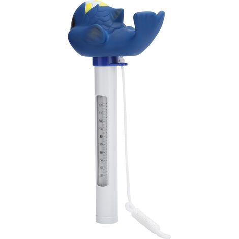 Schwimmendes, tierförmiges Thermometer für Pool, Sauna, Spa, blaues Accessoire (1/5)