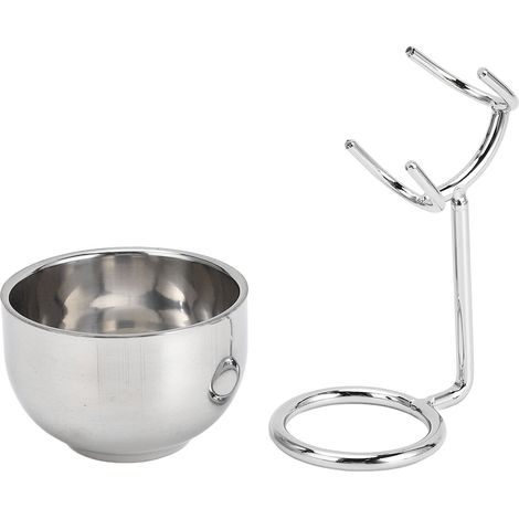 Rasierständer und Seifenschale für Friseursalon, Badezimmer, Dusche, Herrenbürsten- und Seifenschalen-Set (1/5)
