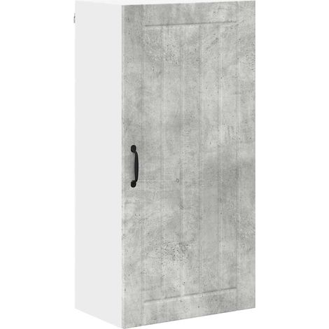Meubles de Rangement,Armoire de cuisine avec étagère Gris béton 50 x 31 x 100 cm CFW620740 (1/5)