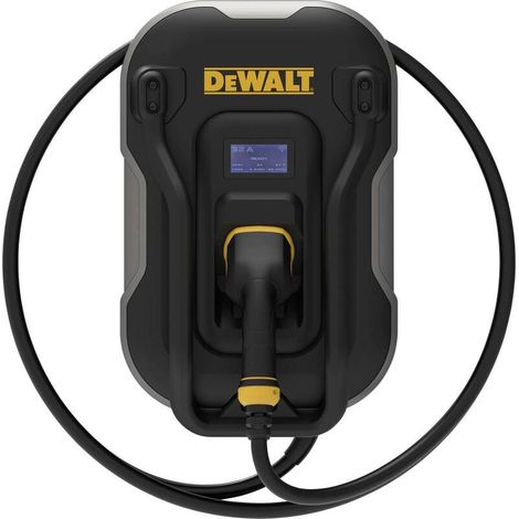[NEUWERTIG] B-Ware DeWalt Wallbox Typ 2 Mode 3 32A 22kW RFID App Elektrofahrzeug Ladegerät IP65 (1/2)