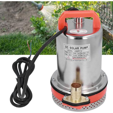 LSNPP-12, pompe submersible 12 V CC, pompe solaire submersible agricole et industrielle, pompe de surpression submersible pour puits (1/5)