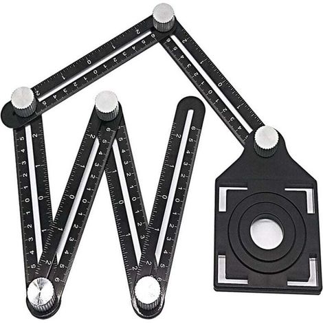 Mason affixed wall tiles, floor tiles, glass universal punching artifact, Ikodm five-hole six-hole locator