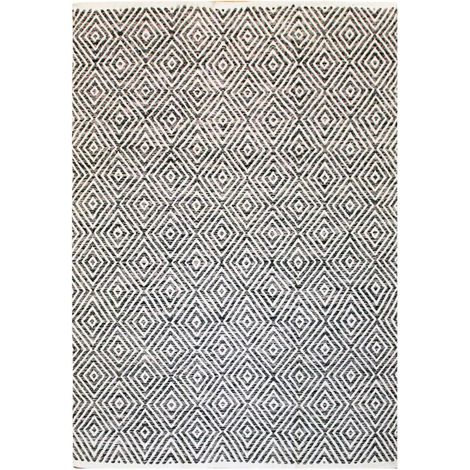 Tapis fait main 310 gris appetizer - 160 x 230 cm (1/4)