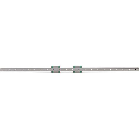 1 unité Rail Linéaire Miniature MGN12 550mm de Longueur avec 2 Blocs Coulissants MGN12C pour Guidage Précision 12mm (1/5)