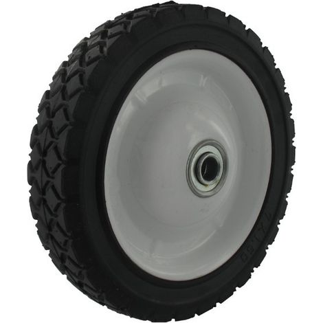 Roue acier tondeuse 178mm – Alésage 12.7mm – Largeur 38mm – Longueur moyeu 35mm – Remplacement universel durable