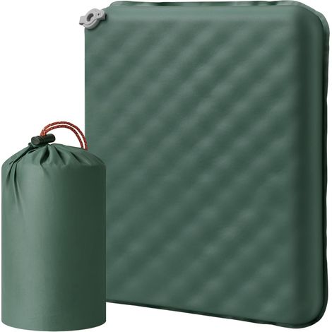 JSSEVN-Coussin Gonflable Assise, Coussin de Voyage Gonflable, Coussins Siège Gonflable, pour Voyage Camping Bateaux Concerts Randonnée (1/5)