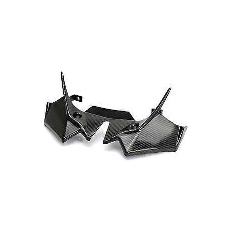 Motorrad-Sport-Frontspoiler-Aerodynamischer Flügel-Deflektor-Kit für Z650 Z 650 2021-2024,C