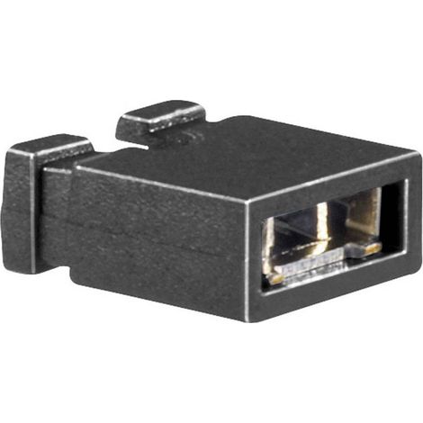 BKL Electronic 2604009 Ponticello di cortocircuito Passo: 2.54 mm Poli per fila:2 Contenuto: 100 pz.