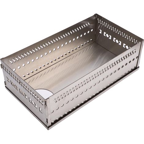 Support à pierres de sauna multifonctionnel et portable en acier inoxydable, panier à pierres de sauna pour poêle à bois et charbon SL 375 (1/5)