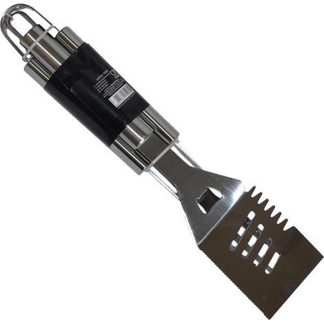 Utensili per barbecue in acciaio inox con pinza, paletta e forchettone (1/3)