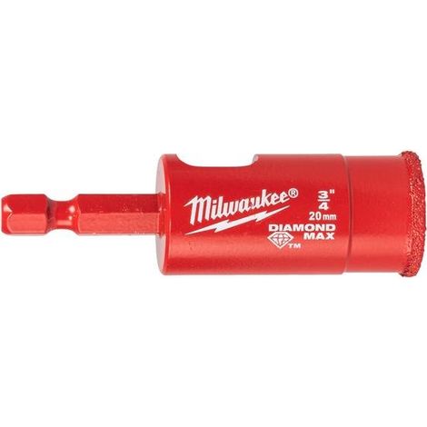 Milwaukee Diamond Crown Hex 20mm Diamantbohrer