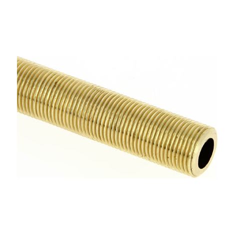 Tube laiton 1,00ml fileté 3/8