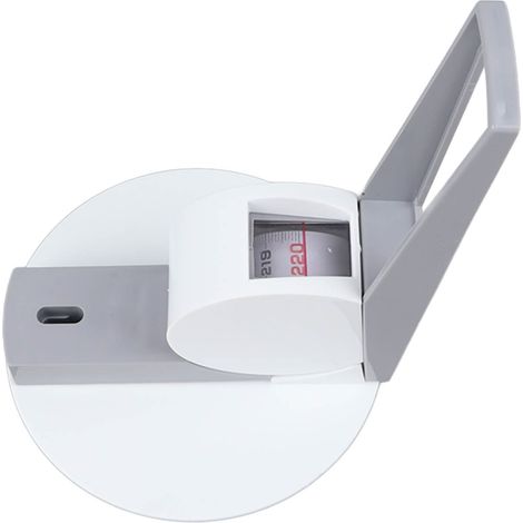 Mètre de taille 2,2 m règle croissance murale outil de mesure pour enfants ABS 17x13x4 cm avec base et vis (1/5)