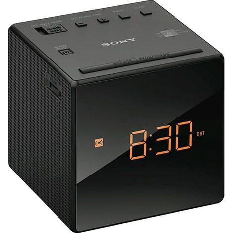 RADIODESPERTADOR 1 ALARMA NEGRO