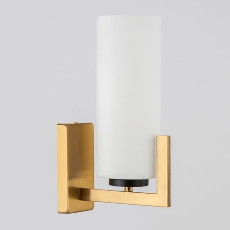 Maytoni Fortano Moderne Fortano Wandleuchte aus Messing mit Glasschirm (1/5)