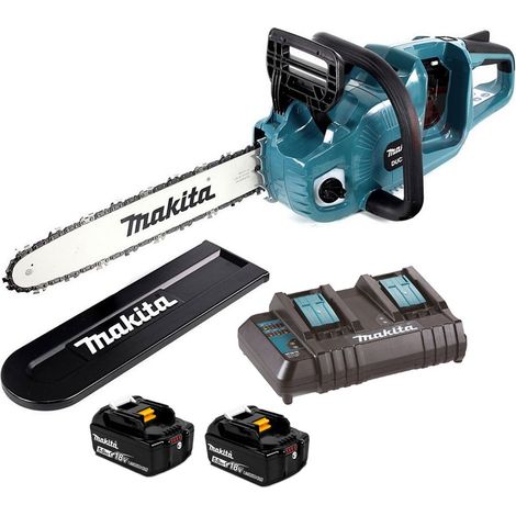 Makita DUC353CT2 Twin 18v / 36v LXT Cordless 35cm Chainsaw DUC353 2 x 5.0ah (1/4)