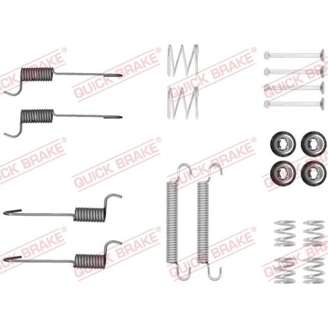 Kit d'accessoires, mâchoires de frein de stationnement Quick Brake 105-0046 KIA