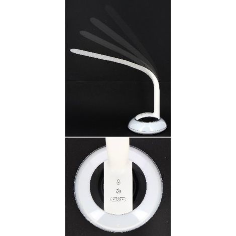 Lampe de Bureau LED avec haut parleur Bluetooth - SILUMEN