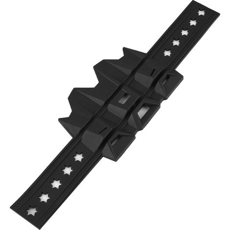Protecteur de pot d'échappement moto universel anti-chaleur noir, cache-garde tubulaire résistant à la chaleur, accessoire de protection pour silencieux, étui isolant thermique, housse de protection m (1/5)