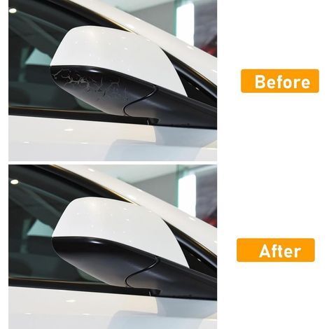 Compatible avec Tesla Model Y Couvercle De Rétroviseur Inférieur 2018-2024,Base De Rétroviseurs Latéral Droit Compatible avec Tesla Model 3 Rétroviseur Inférieur Remplacement(Droite) (1/4)