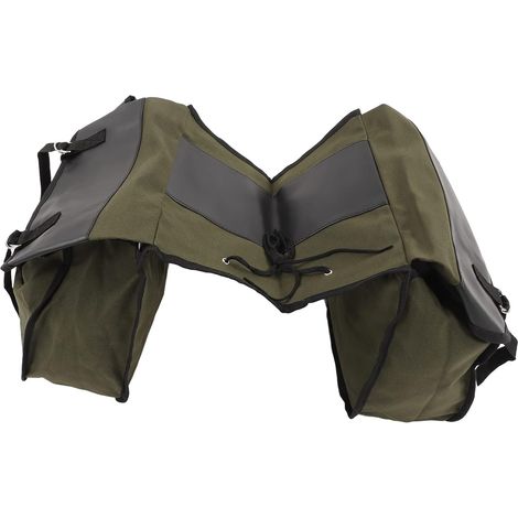 Sac de Coffre Arrière Portable Polyvalent-Sac Arrière de Grande CapacitéVélos de Montagne, Idéal pour Ranger Quotidiennement et Accessoires Pendant Le Cyclisme (Vert OD) (1/5)