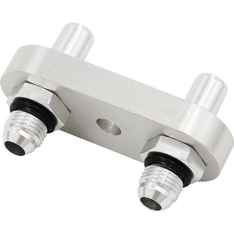 Adapterplatte für Getriebeölkühlerleitung 551121 6L80E 6L90E 8L90E mit 6AN-Anschlüssen und Dichtung