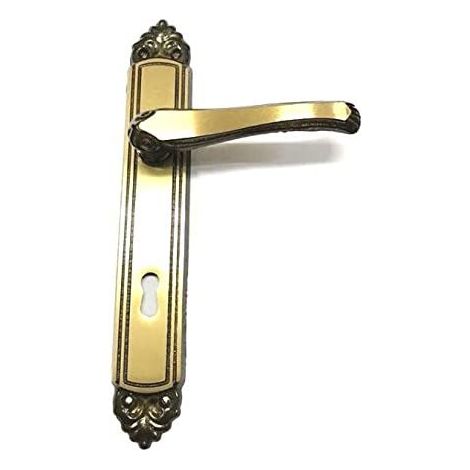 maniglia 'fiorella' con placca q8/70 (1/5)