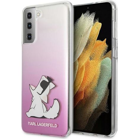 Karl Lagerfeld KLHCS21MCFNRCPI S21+ G996 Hartschalenkoffer rosa/rosa Choupette Fun (1/5)