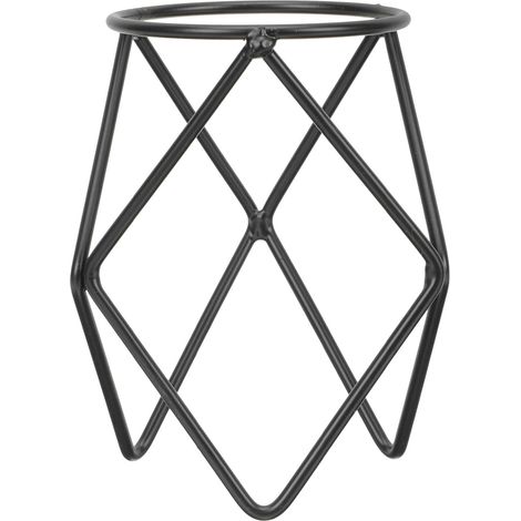 Présentoir géométrique en fer forgé pour boules de cristal, style (1/5)