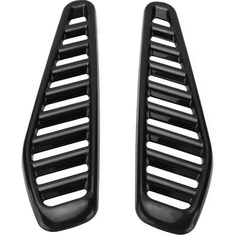 Deux caches de ventilation de capot brillants de remplacement pour Fiesta RS Turbo, toutes années-modèles confondues (1/5)