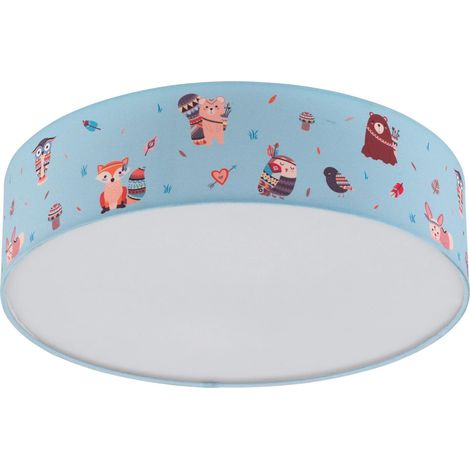 Plafonnier Ruffo, lampe enfant 2 flammes, luminaire plafond pour (1/3)