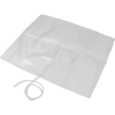 Kit de Déviateur de Fuite de Toiture avec Bac de Récupération d'Eau de Pluie et Système de Drainage Haute Performance, Bâche Anti-Gouttes Résistante Uv, Installation Facile pour