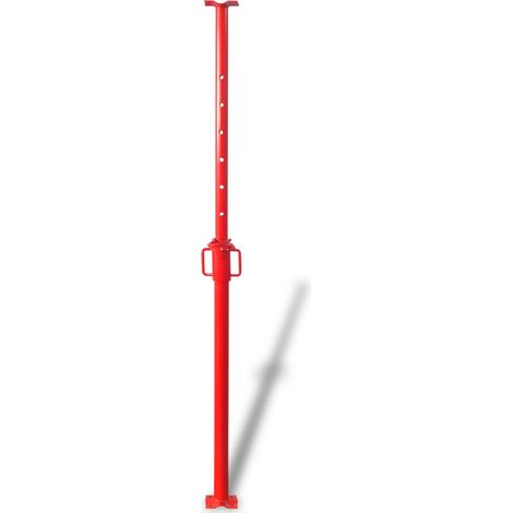 vidaXL Prop Acrow Manual Rojo 180 x 12,5 x 12,5 cm (1/2)