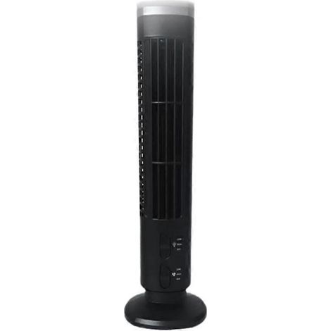 LED ventilateur colonne 2 gear vitesse support up portable électrique floor pour salon chambre noir