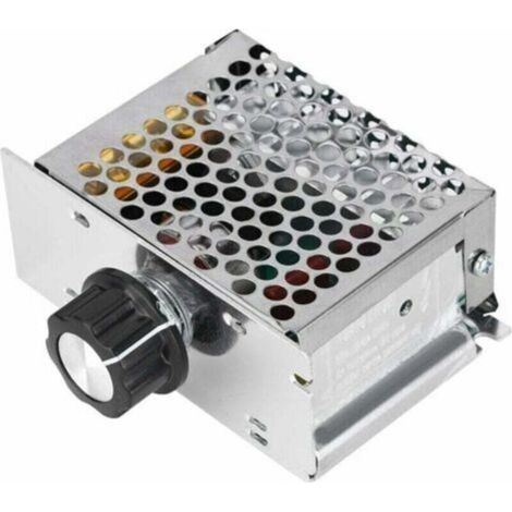Variateur de vitesse pour moteur 220 V, régulateur de tension CA 4000 W, plage de tension réglable de 10 V à 220 V