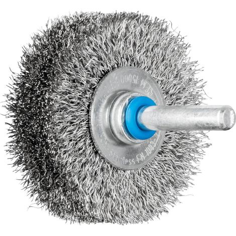 PFERD TOOLS Brosse ronde SANS contact RBU Ø 50 x 15 mm Ø tige 6 mm Ø fil en acier inoxydable 0,20 POS RBU 5015/6 INOX 0,20 43701014 10 pc(s) Y181522 (1/5)