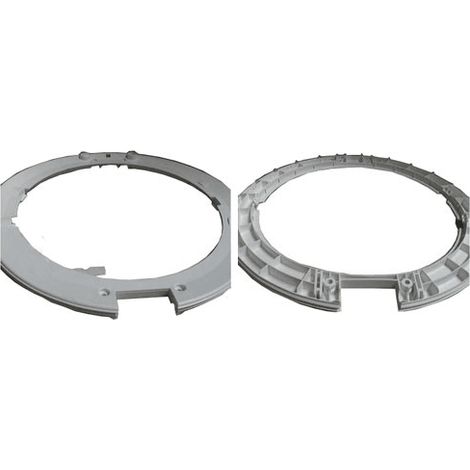 CADRE HUBLOT INTERIEUR BLANC POUR LAVE LINGE WHIRLPOOL - 481244019589