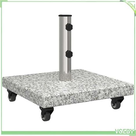 Pied de parasol - FAFEICY - 42006584 - Gris - Granite - 45 x 45 x 45 cm (1/5)