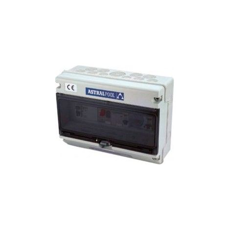 Coffret électrique 1 pompe + projecteur avec différentiel TYPE C Astralpool