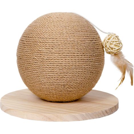 Balle à Griffoir pour Chat Griffoir Sisal Dresseur pour Chats Jouet (1/5)